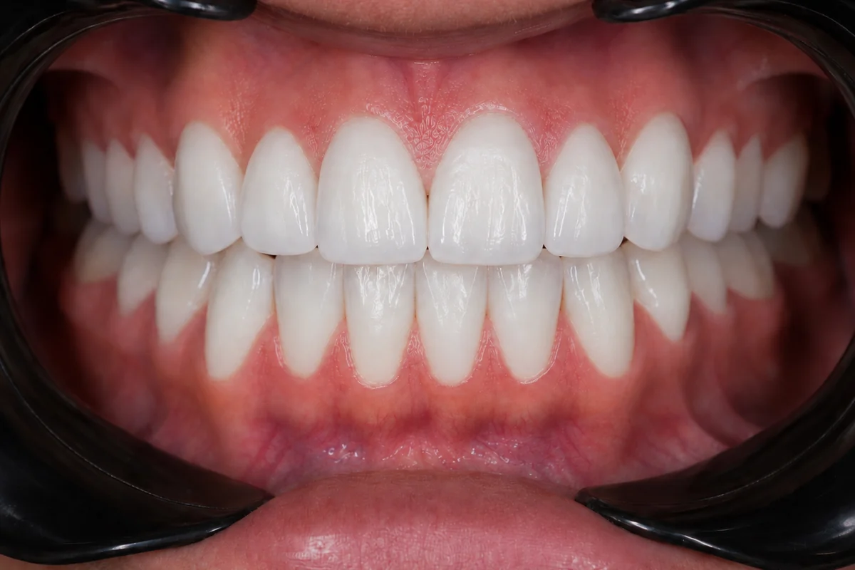Porcelain Laminate Veneers — after treatment